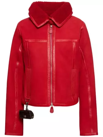 Cosmo zip-up leather jacket - Saks Potts - Women | Luisaviaroma