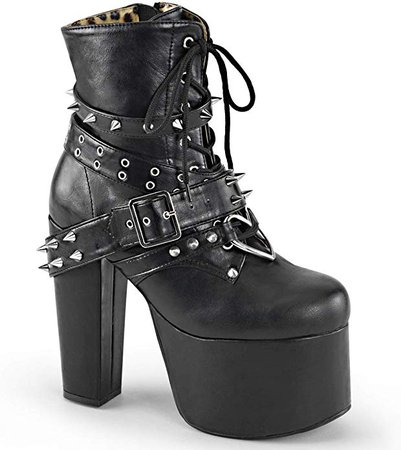 Amazon.com | Demonia Women's Torment-700 Ankle-High Platform Boot | Boots