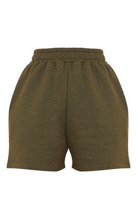 Khaki Sweat Pocket Shorts | Shorts | PrettyLittleThing USA