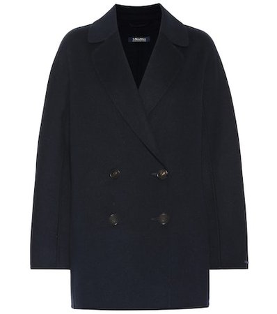 Brunico wool and angora coat