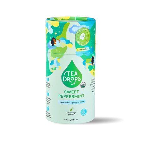 Tea Drops - Sweet Peppermint Tea - 10 Servings
