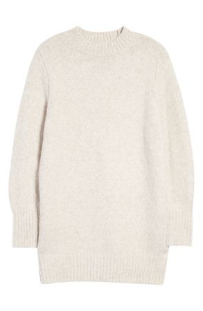Topshop Crewneck Long Sleeve Sweater Dress | Nordstrom