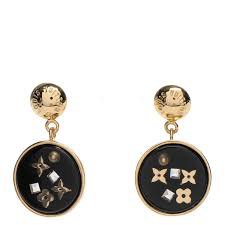 earring Louis Vuitton black