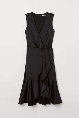 Wrap Dress - Black