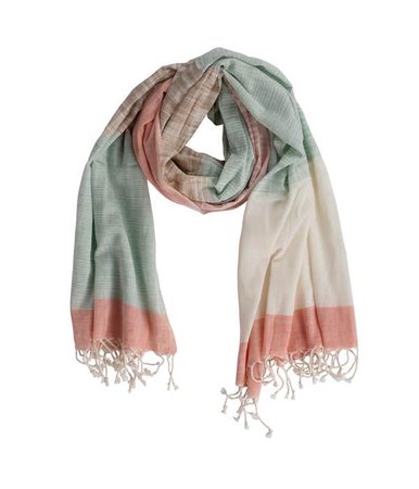 pastel scarf