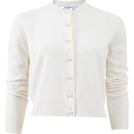 White Cardigan Sweater
