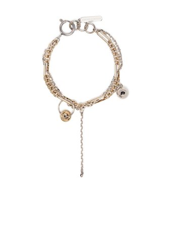 Justine Clenquet Layered Chain Bracelet - Farfetch