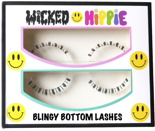 Blingy Bottom Lashes – Wicked Hippie