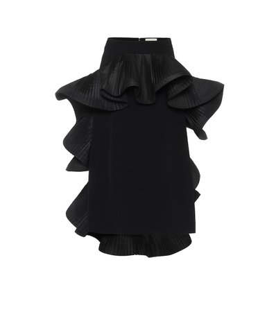 Ruffled Cady Midi Skirt - Gucci | Mytheresa