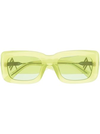 The Attico square-frame Tinted Sunglasses - Farfetch