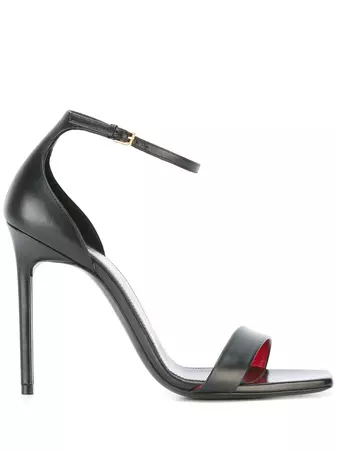 Shop Saint Laurent Amber 105 sandals with Express Delivery - FARFETCH