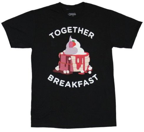 Steven Universe Mens T-Shirt - Together Breakfast Delicious Cake Image