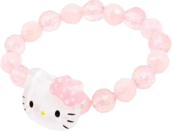 hello kitty bead bracelet