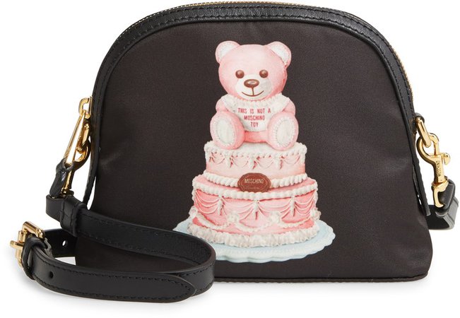 Teddy Bear Cake Crossbody Bag