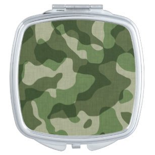 Army Green Compact Mirrors & Makeup Tools | Zazzle