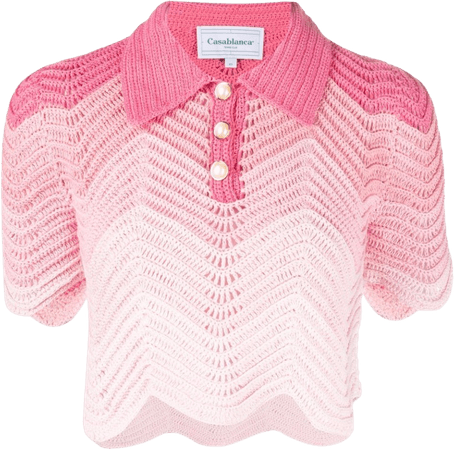 Casablanca knit pink