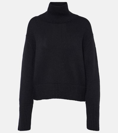 Fleur Cashmere Turtleneck Sweater in Black - Lisa Yang | Mytheresa