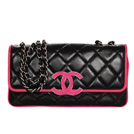 Chanel_black_and_pink_leather_CC_flap_bag_7483_206_3_org_z.jpg (1368×1368)