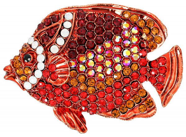 Brosche – Red Fish | online bei BIJOU BRIGITTE