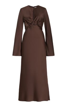 Molly Twisted Satin Dress By Significant Other | Moda Operandi