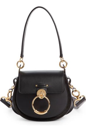 Chloé Small Tess Leather Shoulder Bag | Nordstrom
