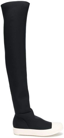 over the knee trainer boots