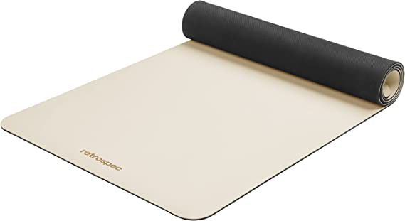 Retrospec Laguna Yoga Mat for Women & Men - Thick, Non Slip Exercise Mat for Home Workout : Sports & Outdoors