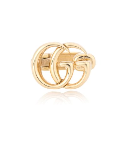 Double G 18Kt Gold Ear Cuff | Gucci - mytheresa.com