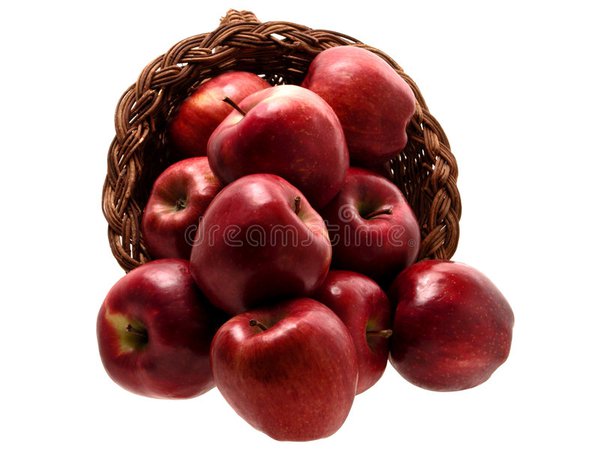 Food: Apple Basket (3 Of 4) Stock Photo - Image of snack, healthy: 37292