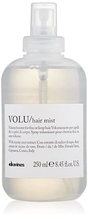 Amazon.com: Davines Volu Hair Mist, Leave-On Primer To Add Volume To Limp Hair, Add Weightless Softness and Shine, 8.45 fl. oz. : Beauty & Personal Care