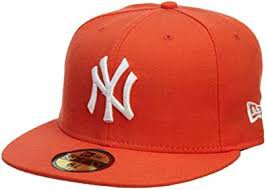 orange fitted hat - Google Search