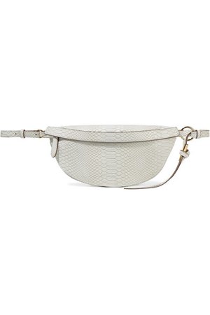 Stella McCartney | Python-effect faux leather belt bag | NET-A-PORTER.COM