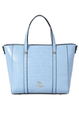 Buy Jennifer Lopez Maya Blue Croc Mulholland Grab Bag Online | ZALORA Malaysia RM 539.00