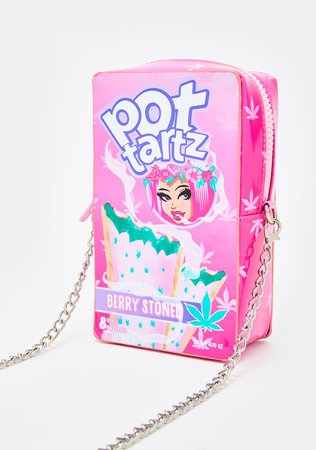 Sugar Thrillz Berry Stoned Graphic Crossbody Bag - Pink Multi – Dolls Kill