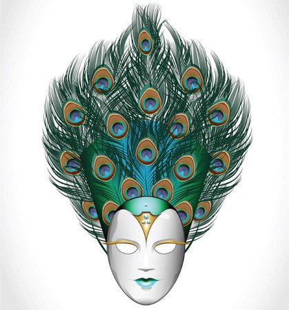 Peacock Mask