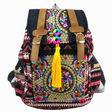 boho embroidered backpacks - Google Search