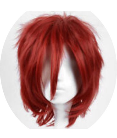 Red Shaggy Wig