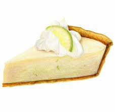 key lime pie slice png - Google Search