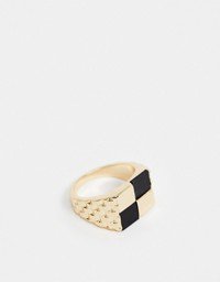 ASOS DESIGN Curve pack of 2 rings with engagement ring and statement band in silver tone | ASOS