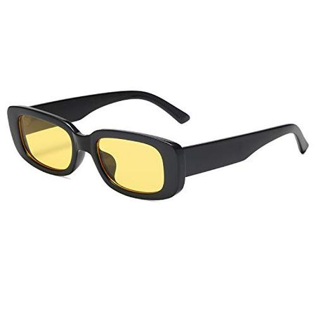 shades with yellow lens