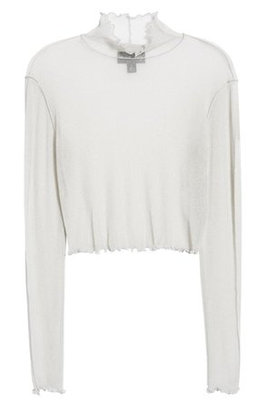 Expodesed Seam Long Sleeve Top | Nordstrom