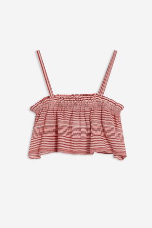 Stripe Beach Camisole Top - Swimwear & Beachwear - Clothing - Topshop