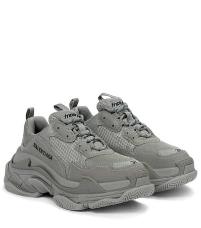 grey Balenciaga shoes