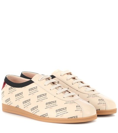 Falacer Gucci leather sneakers