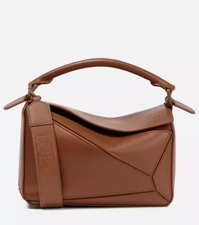 Loewe - Puzzle Small leather shoulder bag | Mytheresa
