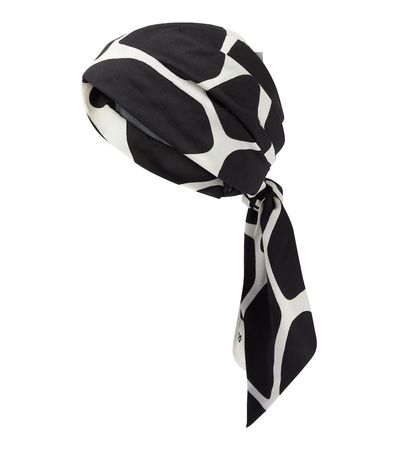 Valentino - Exclusive to Mytheresa – Printed silk and cotton headscarf | Mytheresa