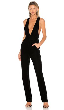 3x1 Ella Velvet Pant Suit in Black Velvet | REVOLVE