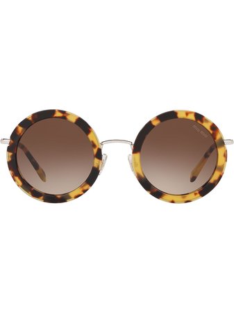 Shop Miu Miu Eyewear Délice sunglasses with Express Delivery - FARFETCH