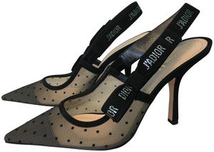 black polka dot dior heels - Google Search