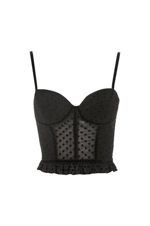 Spotted Bralet - Topshop USA